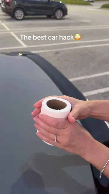 Use a cup. Recycle one that you used before! Put a toilet paper roll inside. Put