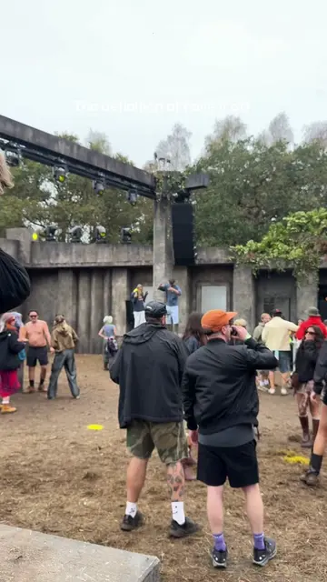 Hes smooth with it 🕺🪩 #lostvillage #festival 