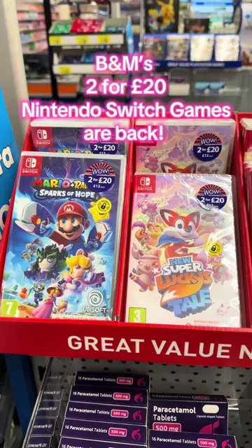 Mario involved this time! Such a good deal on the Nintendo Switch Games! 2 for £