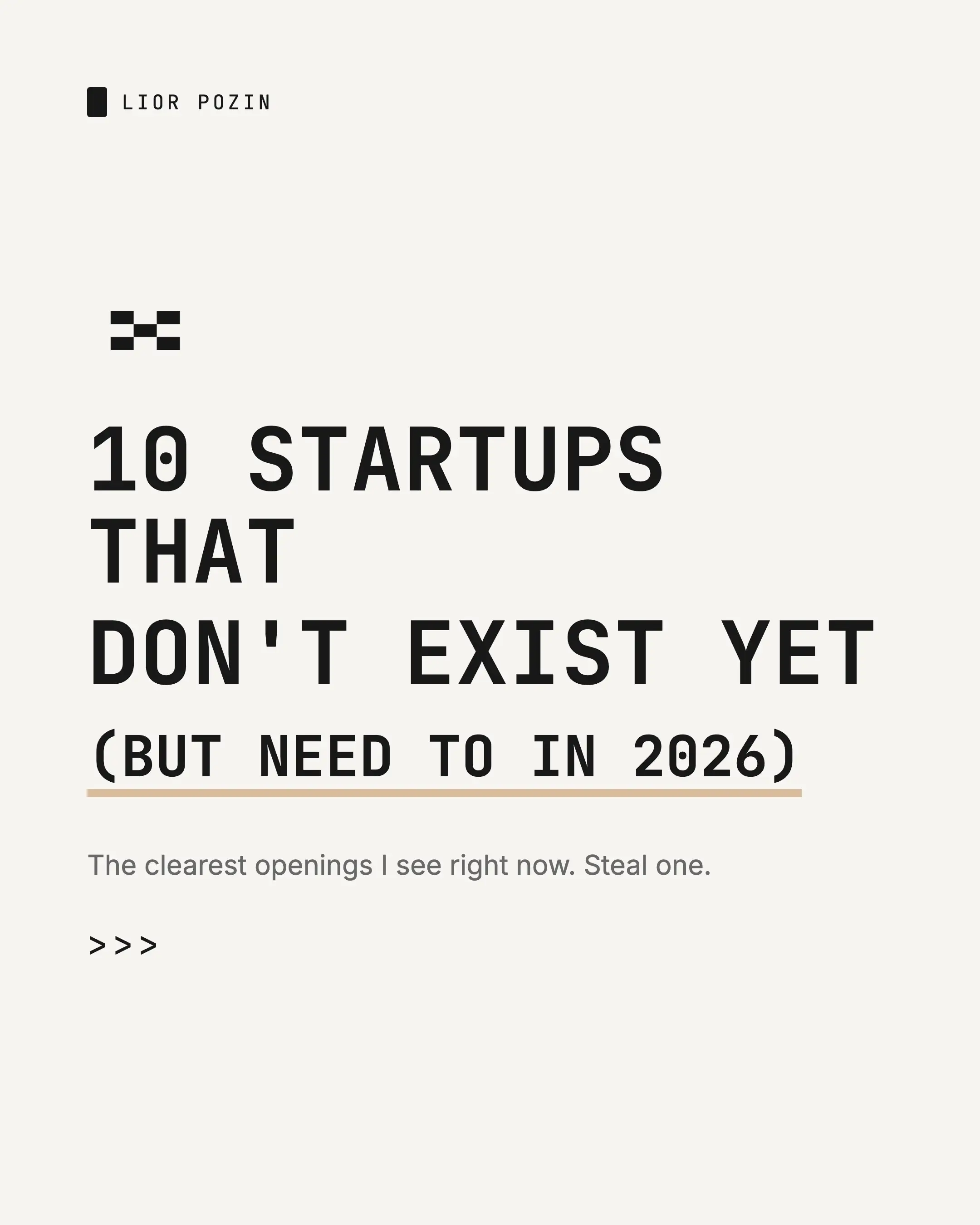 Here are 10 startups that don’t exist yet 👆