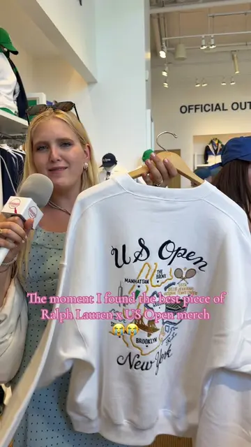 Ralph Lauren US OPEN merch 😭😭😭 my favorite piece of the US OPEN RALPH LAUREN 