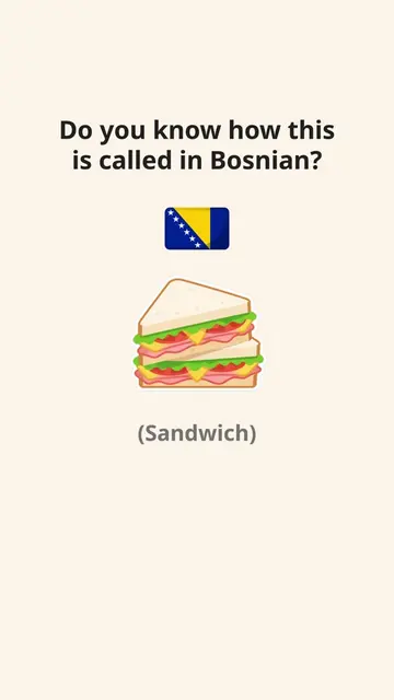 Get ready for a picnic! 🧺 Learning Bosnian words for this lovely outdoor activi