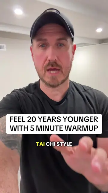 The Must Try Tai Chi Style Warmup! Do 30 Seconds of Each: 1️⃣ Lymphatic Hops 2️⃣
