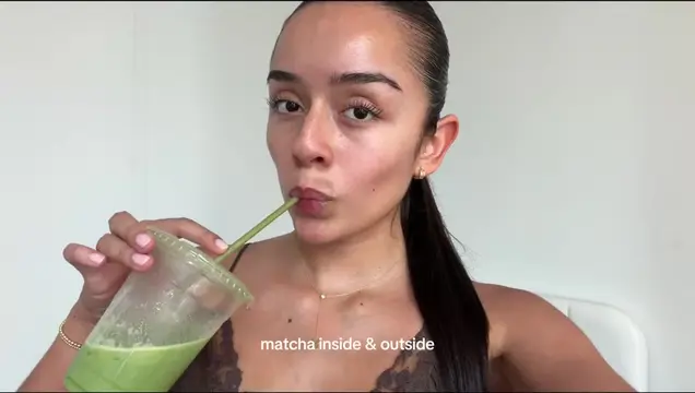 One matcha for the inside. One for the outside. 💚 Coming 9.1.26, exclusively on
