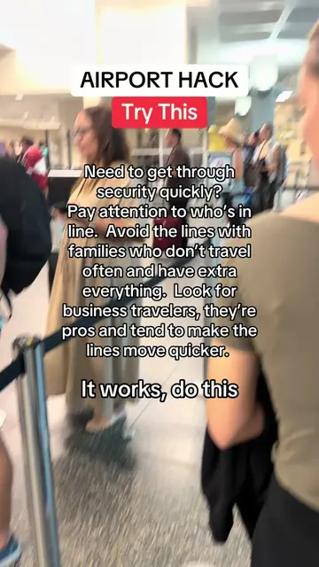 AIRPORT LIFEHACK DO THIS OK? #airport #LifeHack #airportsecurity #dothis 