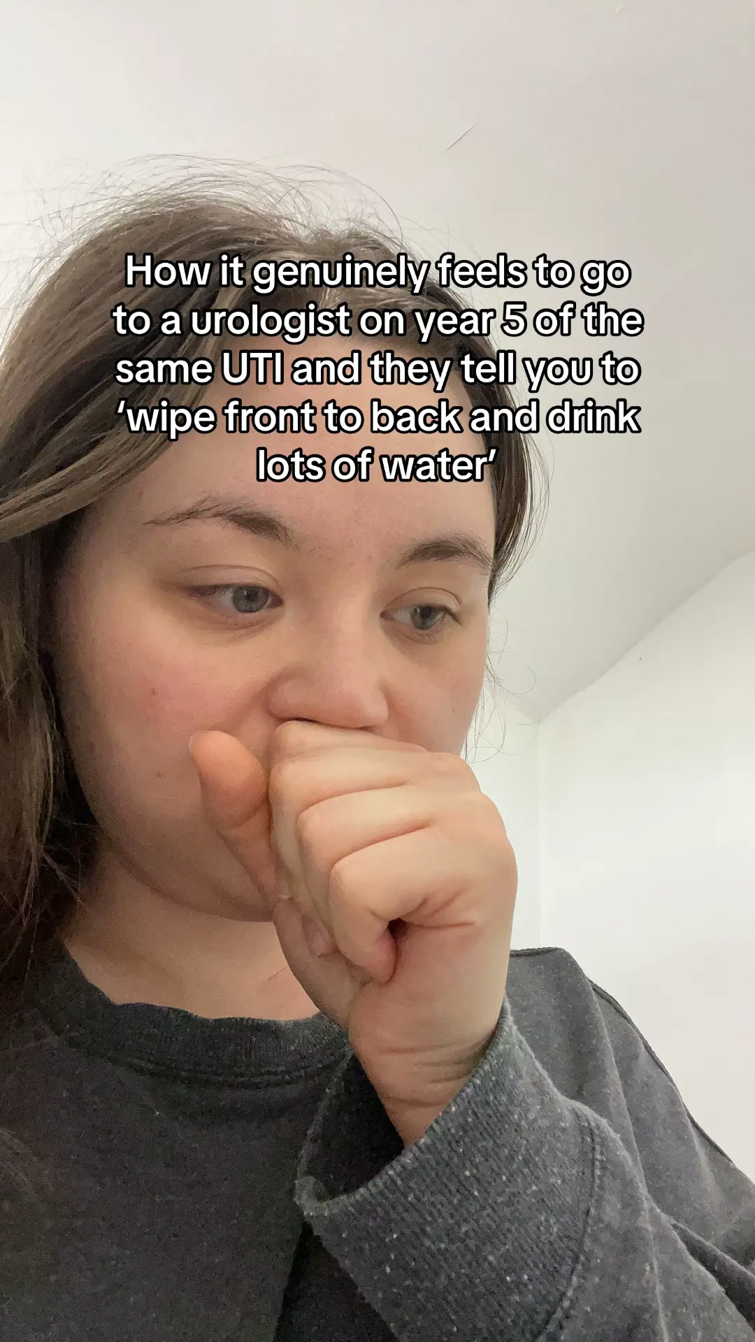 Bc I will argue about it and demand proper UTI care 😀😀 #chronicuti #embeddedut