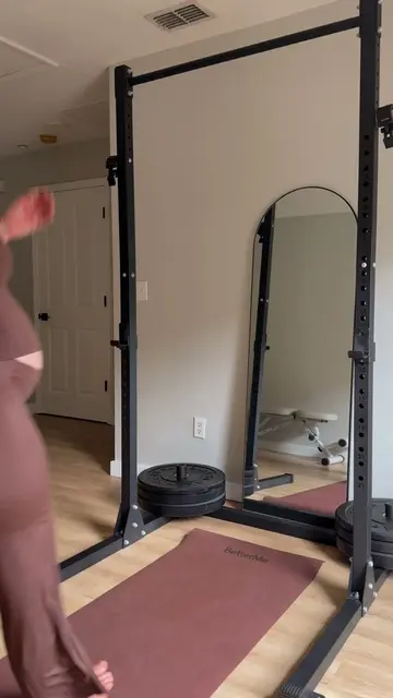 My last strength workout before baby girl arrives! I finished my final Strength 