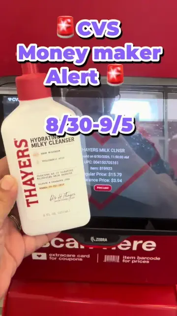 🚨 CVS CLEARANCE MONEYMAKER! 8/30-9/5🚨 I just left CVS and found the Thayers Mi