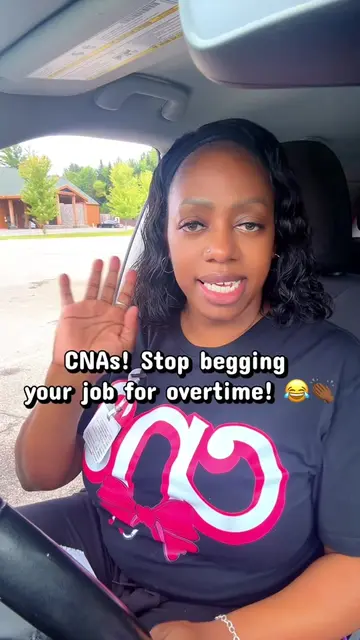 CNAs! Stop begging your job for overtime! 😂👏🏾 There are apps that let you pic