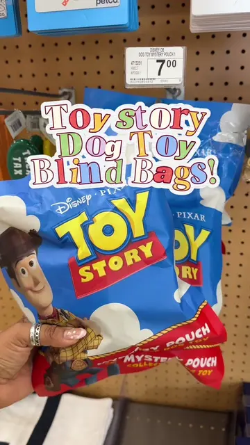 Petco take all my money with these new Toy Story Dog Toy Mystery Pouches!! My ba