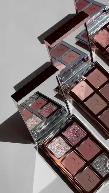 A new season of eyeshadow ✨🪽🩶 Dreamy shimmers, rosy mattes, and the coolest to