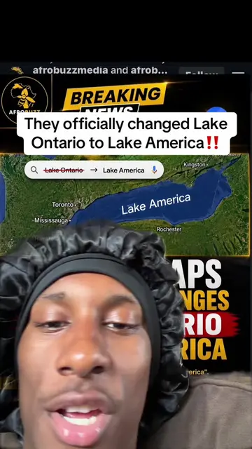 Lake Ontario or Lake America? #thelotionguy #lakeontario #america #trending #wor