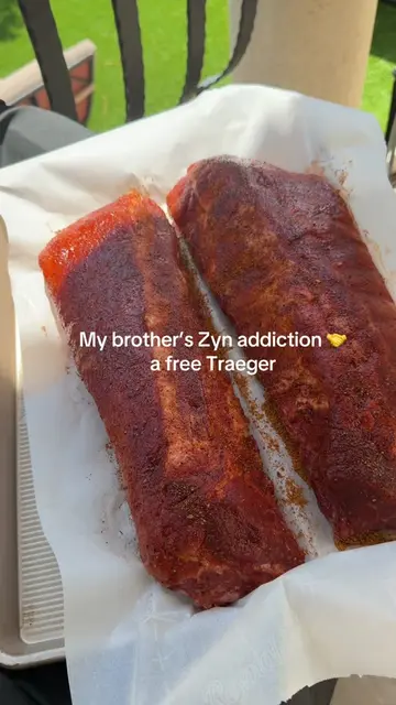 $5k worth of addiction later….some zyns can be forgiven #zyn #traeger @Traeger G