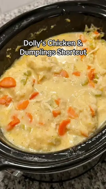 Dolly Parton’s Chicken & Dumplings — full recipe in caption. There’s something a