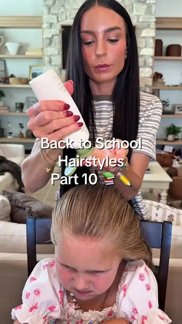 Back to school hairstyles that actually take 5 minutes- part 10📚✏️ This one is 