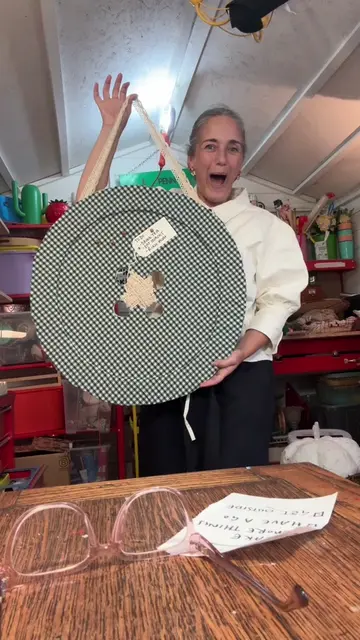 My daughter needed a pin board for uni accommodation. Obviously I made her a gia