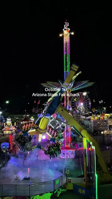 Me & who? 🎡  The @Arizona State Fair starts Oct 1st this year!! And goes throug