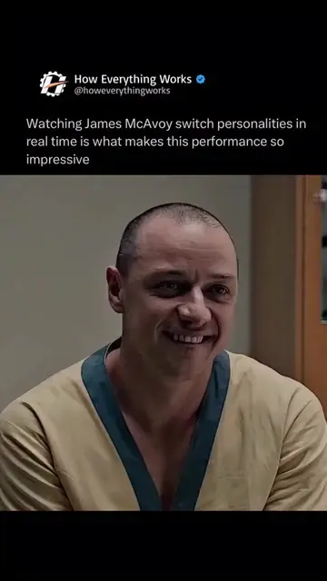 James McAvoy’s performance in Glass is seriously impressive because you can lite