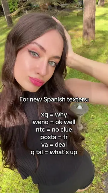 Spanish texting abbreviations you can learn with the Fluently app. #learnspanish