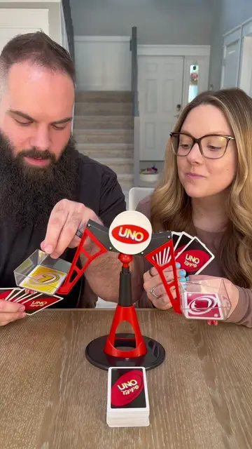 Come Play Uno Tippo With Us! #boardgames #GameNight #couple #fun 