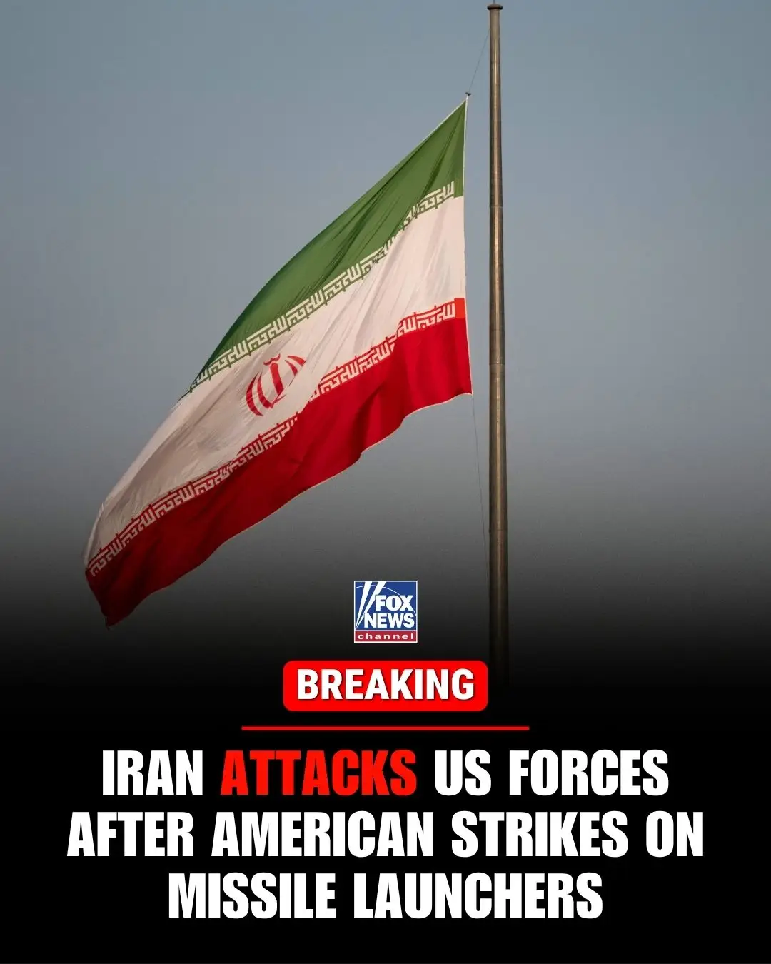 BREAKING: Iran is attacking U.S. forces in Jordan after American forces struck I