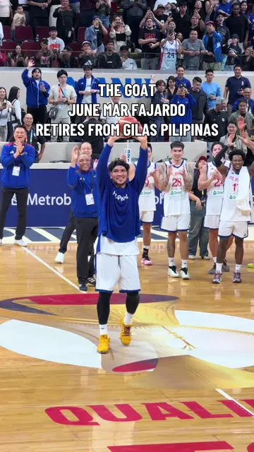 Salamat kuya idol THE GOAT June Mar Fajardo! #basketball #GilasPilipinas