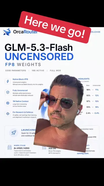 These uncensored AI models are getting completely out of hand 😂 GLM 5.3 Flash j