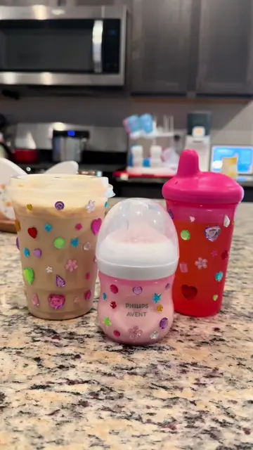 We’re just girls 🧚🏻‍♀️✨🌸 . . . . #bedazzled #whimsical #crafty #girlmom #DIY 