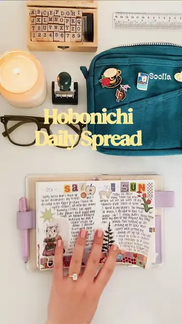 Let’s catch up on Saturday and Sunday in my Hobonichi 🖋️🕯️🦋 #hobonichi #hobon