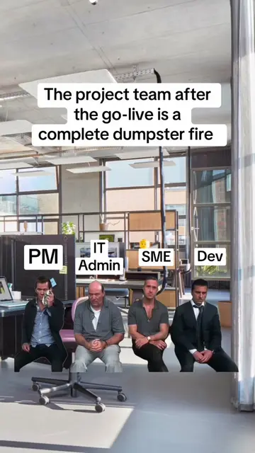 The go-live didn’t go so well… and the subject matter expert who has been around