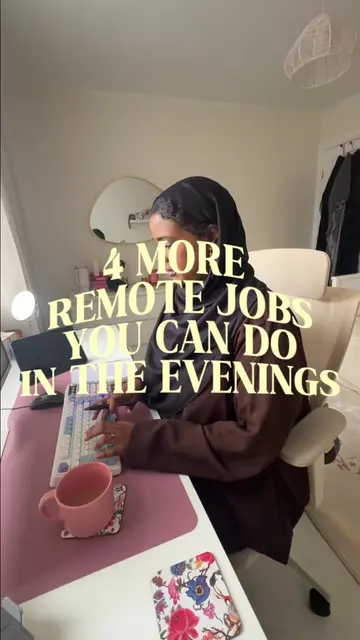 Four MORE remote jobs you can do in the evenings if you’re looking for a second 