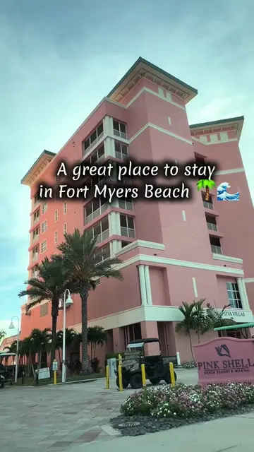 Found such a great place to stay in Fort Myers Beach, Florida! 🌴🌊 Pink Shell R