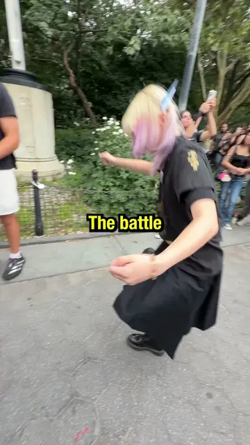 Who had more aura? 👀 #aurafarmingbattle #newyork #aura #aurafarming #batalladea