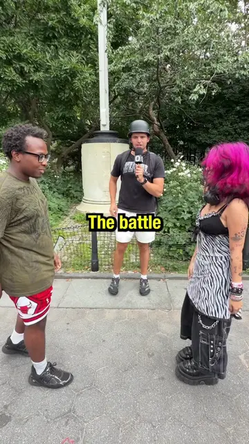 Who has more aura? Bit T or MDM MIA 👀 #aurafarmingbattle #newyork #aurafarming 