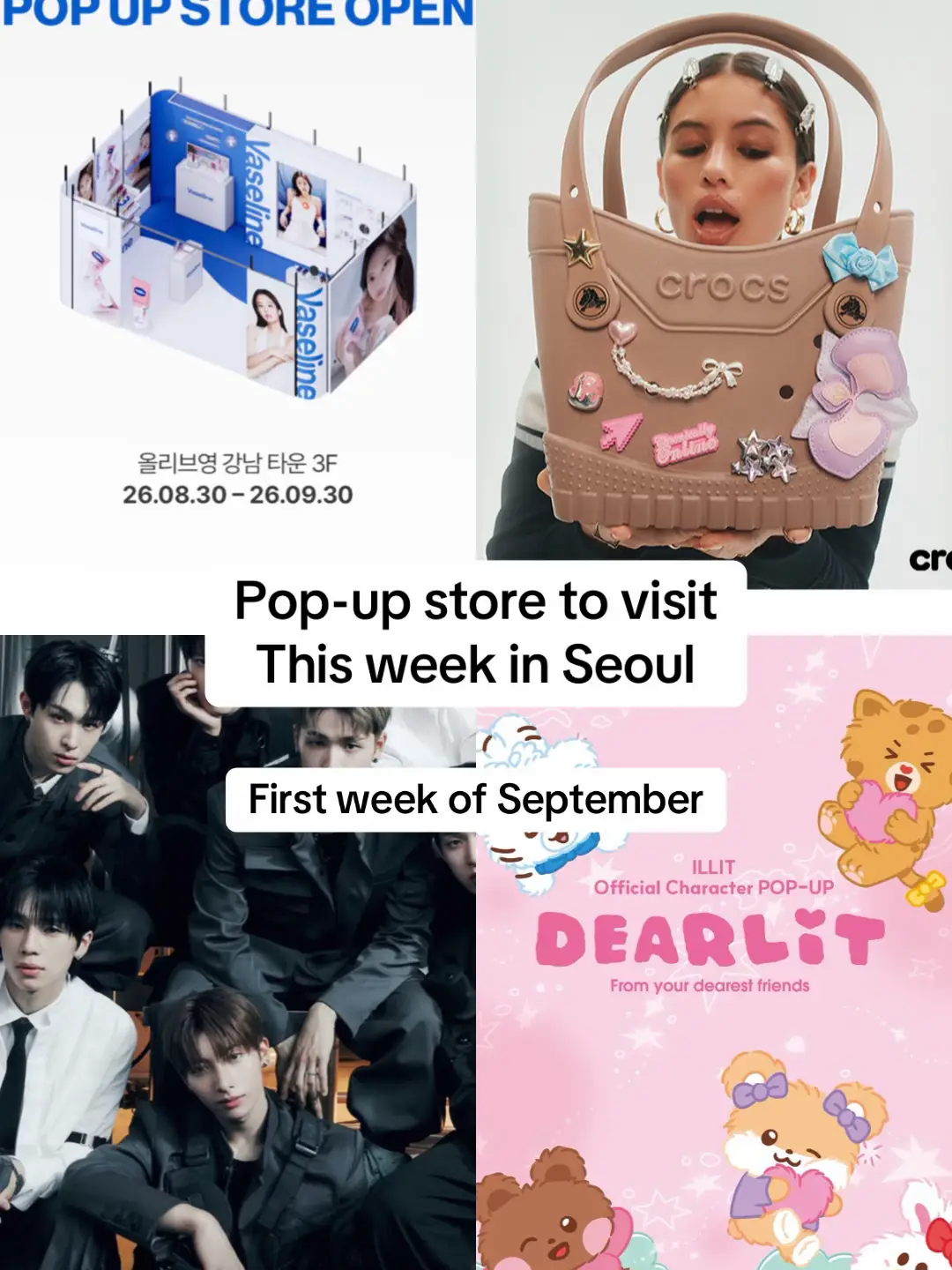 September is starting with SO many new pop-ups in Seoul 👀 From The Beatles and 