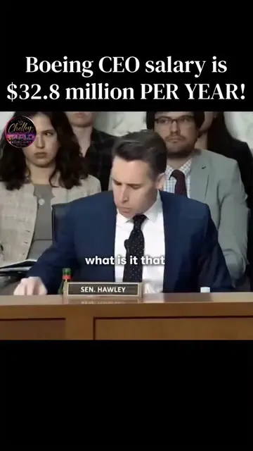 Senator Josh Hawley exposed the staggering hypocrisy at Boeing when he confronte