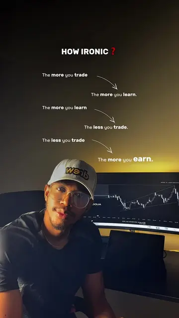 You begin to trade less not because the opportunities don’t exist anymore but ra