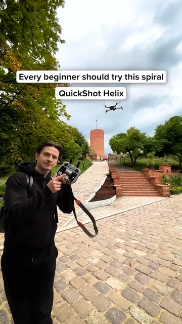 New to drones? The QuickShot Helix is one of the easiest ways to create a cinema