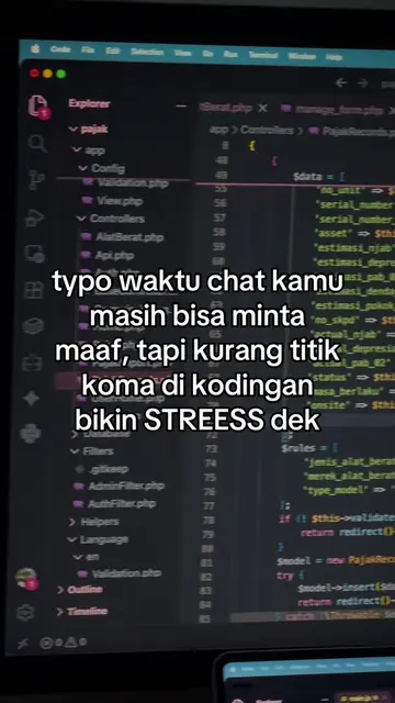 bingung nyari kurangnya #coding #jokiwebsite #programming #programmer #jokiit 