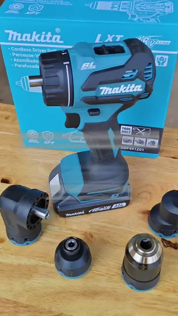 สว่านตัวเดียว แต่ทำได้ถึง 4 แบบ! 🔥สว่านไขควงไร้สาย Makita DDF491Z01 18V New 4in