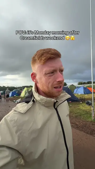 Monday morning after @Creamfields Official is always a tough one 🫣😬 #creamfiel