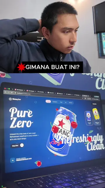 Komen “soda” untuk repo/file websitenya!  #webdevelopment #freelance #coding #up