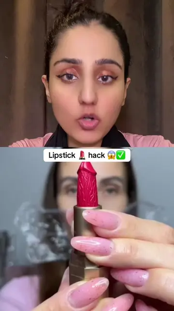 Best lipstick 💄 hack ✅😱#foodiemommy123 #fyp 