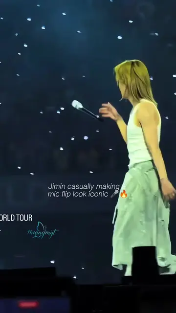Jimin the mic flip King 🎤👑🔥  #bts #jimin #parkjimin #foryoupage #fyp 