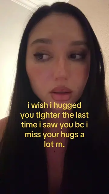 I didn’t know that hug was going to be the last one 💛