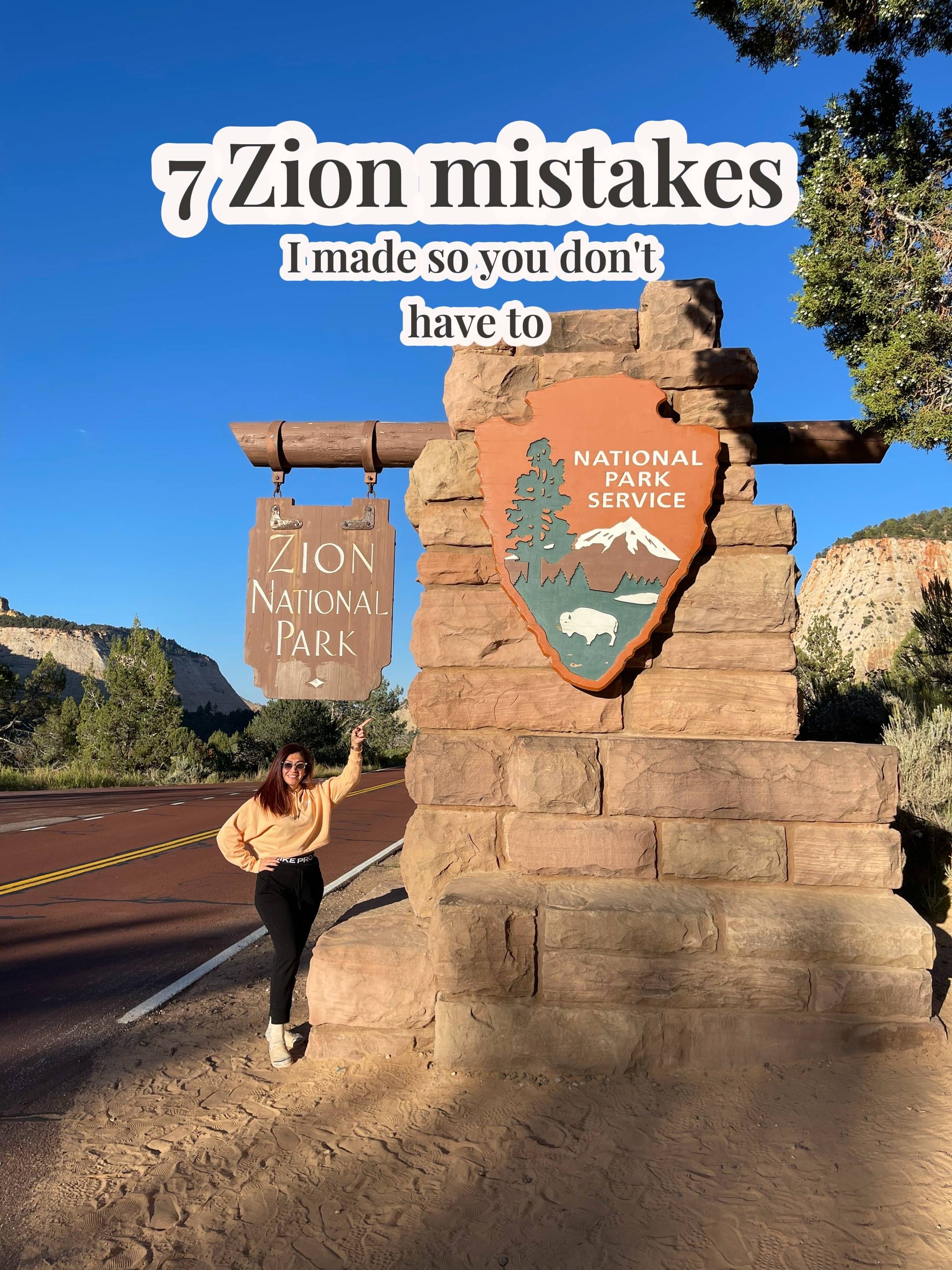 Zion was absolutely beautiful—but we definitely learned a few things the hard wa
