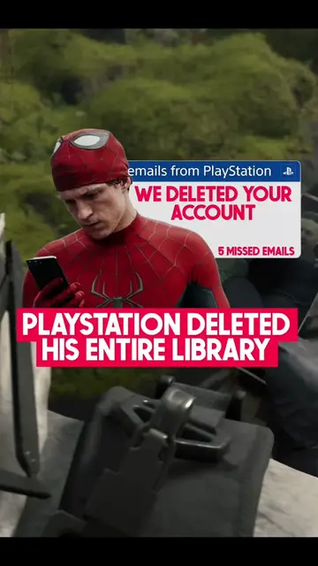 Playstation just deleted someone's entire digital library 😬 #ps5 #playstation #