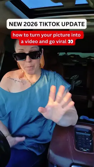 September 2026 NEW TIKTOK UPDATE: here's how to turn your photo into a video and