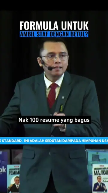 Nak ambil seorang staf, kena interview 50 orang? #AmazingCEO #FunnelEvo10Tahun #