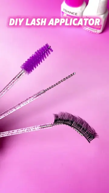 DIY Lash Applicator! 👀✨ Don’t throw away that lash brush! ♻️ ✂️ Cut off the bru